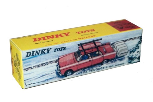 Dinky toys boîte repro 536 - boîte,