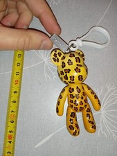 Porte clé KEYCHAIN - POPOBE - ours / bear - motif leopard