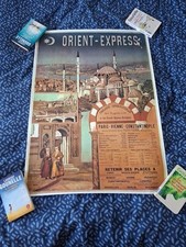 Affiche ORIENT EXPRESS 90 cms Par 65 Cms 