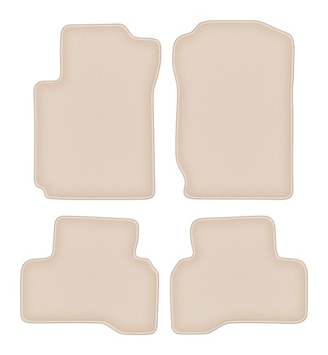 Tapis sol velours beige - tapis,