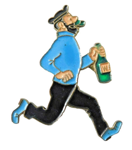 Pin tintin capitaine - pin's,