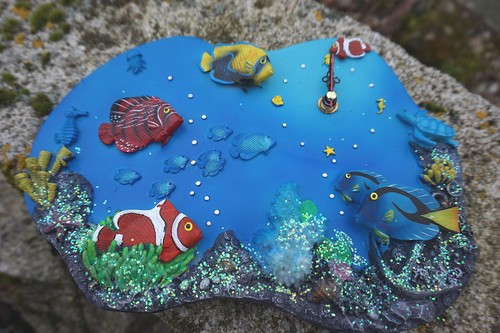 Me0838 horloge poisson - ,
