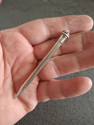 Ancien porte mine argent - porte, en