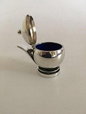 Pot à moutarde en argent