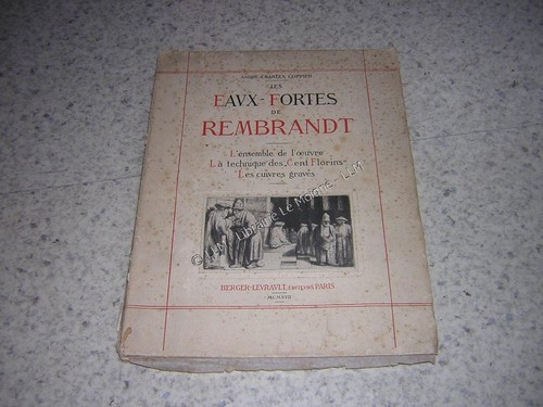 1917 eaux fortes rembrandt - 1917.eaux-fortes, de