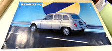 POSTER Affiche RENAULT R4 GTL