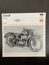 CARTE FICHE MOTO collection