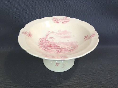 Ancien plat coupe - , fruits