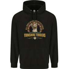 Un Hoodie Pour Homme En Coton 80% Yorkshire Terrier