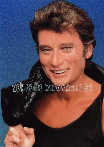 Johnny hallyday avec blouson - johnny,