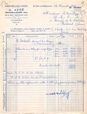 1956   A. AUGE A SAINT CLAIR SUR GALAURE - M. LE DIRECTEUR G. M. O. A POITIE