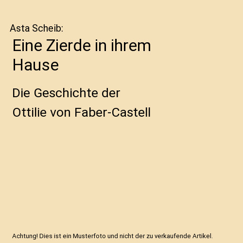 Eine zierde ihrem - in,