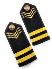 Uniforme Marin Officier Électricien Épaulette À Deux Barres