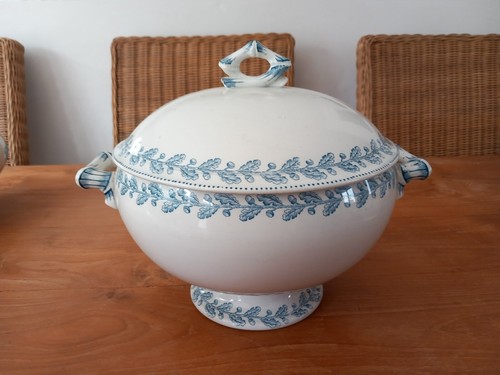 Soupiere legumier ancien - legumier,