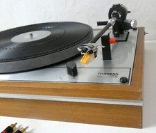Platine Thorens TD 166 - Tête Audio Technica AT101P - fonctionnel - à restaurer