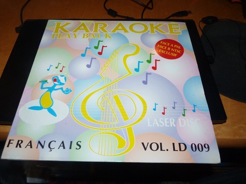 Laserdisc karaoke playback - laserdisc,