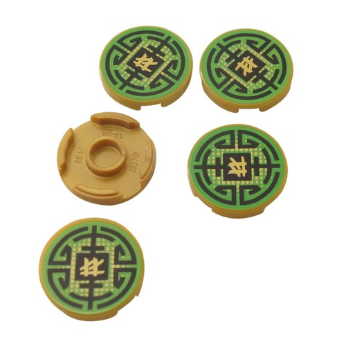 Lego tile round 2 - round,
