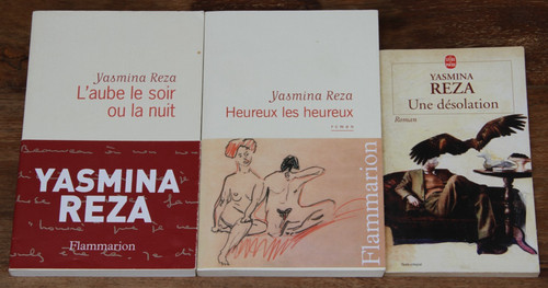 Yasmina reza lot 3 - lot, livres