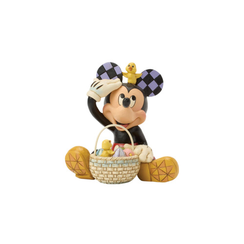 Figurine panier pâques - figurine,