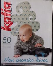 § catalogue laine tricot KATIA n° 58 bébé layette - mon premier hiver