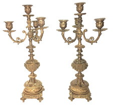 Superbe  paire chandeliers