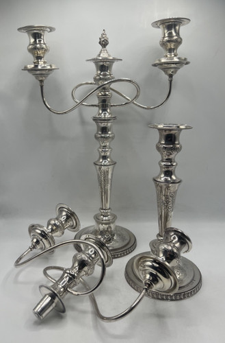 Odiot paire candelabres 3 - candelabres,