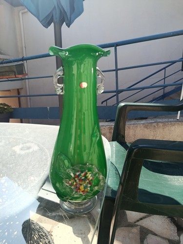 Vase verre art déco - art,