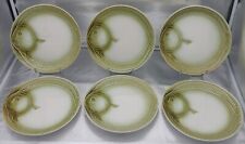 SERIE de 6 ASSIETTES A POISSON