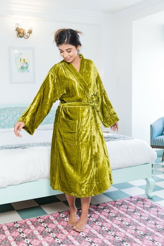 Robe chambre velours - robe,