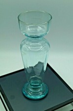 VASE A JACINTHE  bleu  EN