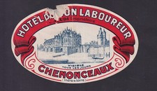 Ancienne  étiquette    bagage