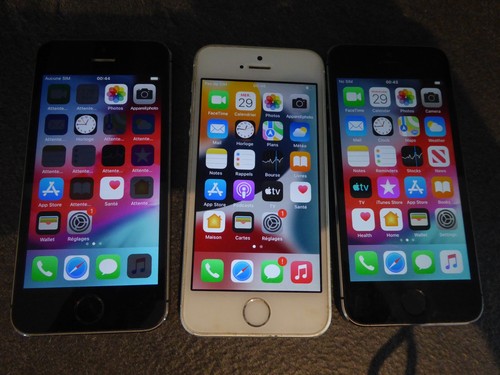 Lot telephones apple iphone - apple,