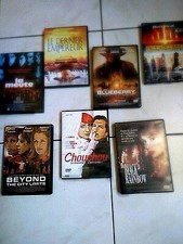   Lot De 7 DVD - 5eme element,Chouchou, La Meute, Dernier empereur, Blueberry...