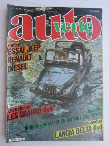 Auto verte sbarro 4x4 - n°, /sbarro