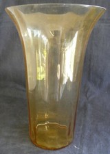 Vase vintage 25 cm – Verrerie de Vianne (47) – fait main – Ref 4296