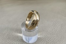 bague jonc double entrelacé
