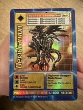 CARTE DIGIMON DEVIDRAMON MP-97 FOIL ETAT CORRECT FR