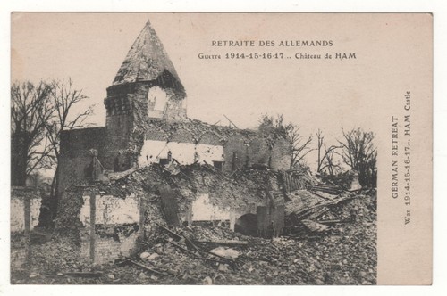 Cpa ham le château - cpa,