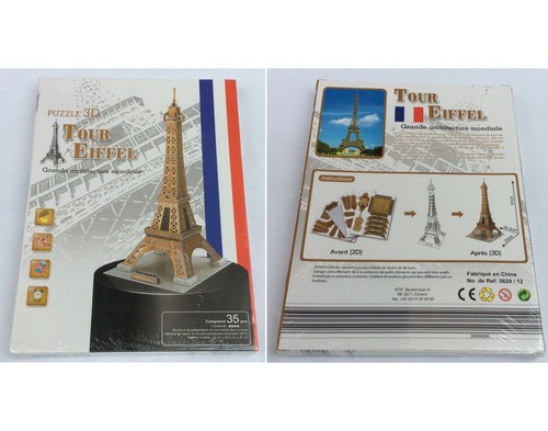 Puzzle tour eiffel - puzzle, 3d