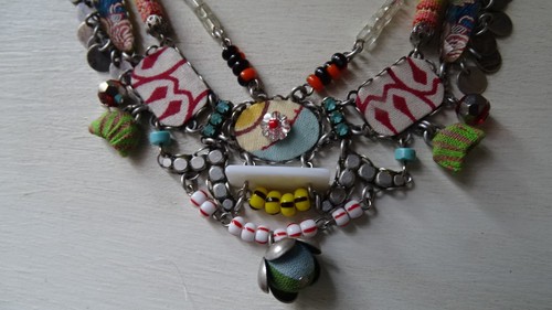 Collier aya labar - multi, rangs