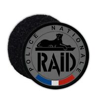 Patch Raid Police National France Animal Héraldique Scratch Polaire Emblème