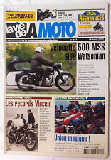 LVM - La Vie de la Moto n°313 du 15/4/2002; Vélocette 500 MSS Side Watsonian