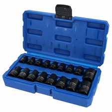 Jeu de 17 douilles femelles E