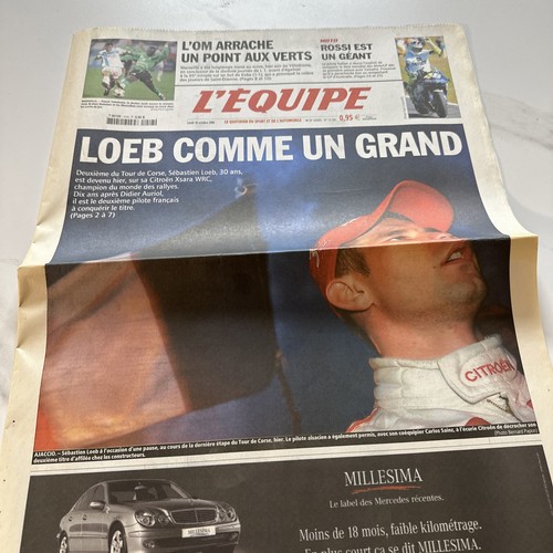 Equipe octobre 2003 - l'equipe,