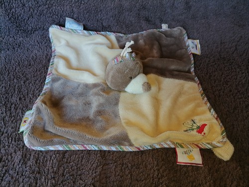 Doudou plat emma taupe - plat,