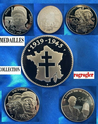 Médaille france seconde - médaille,