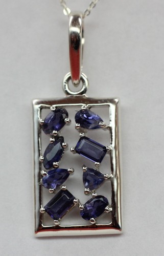 Pendentif iolite carat - 1,12,