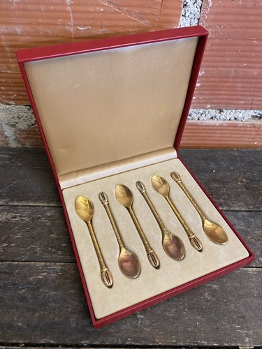 Coffret cuillères café - 6, À