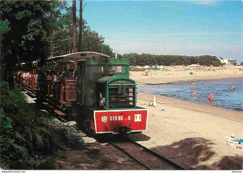 Carte postale trains ile - postale,