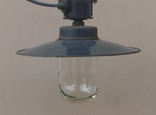 Ancien plafonnier abat-jour